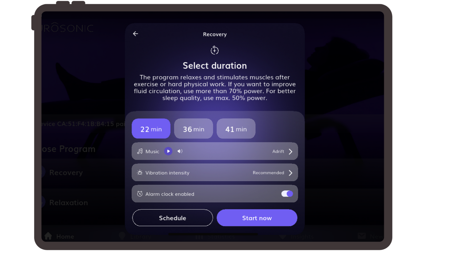 Neurosonic control device 10.1